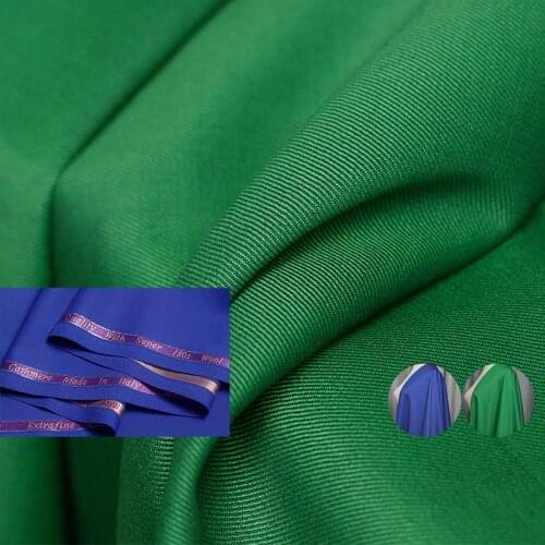 White Waxberry Italy 180 Super Cashmere Worsted Wool Fabrics Materials Women Suits Pants Sewing DIY Cloth Tailor Fresshipping