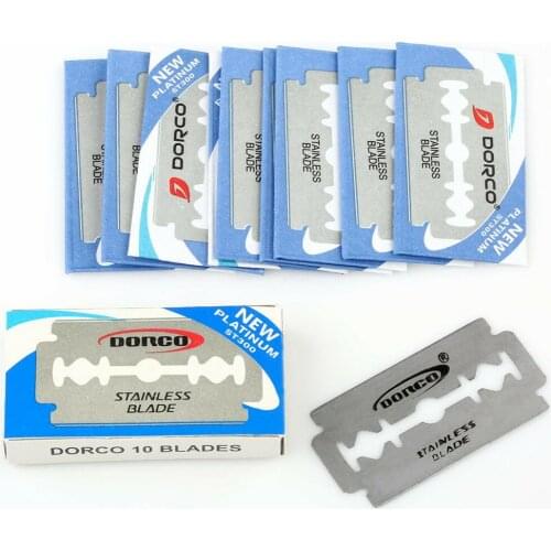 Double Edge Sided Shaving Blade Blades Straight Cut Throat Razor Shave Blades