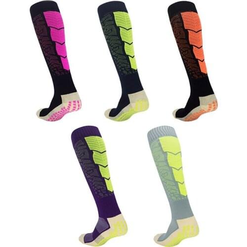 Soccer Socks Professional Club Team Football Socks Thick Knee High Training Long Stocking Skiing Warm Sports Socks Man women