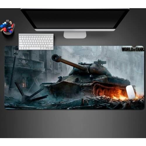 Best Selling World Of Tanks Mouse Pad High-end gaming Mousepad Gamer Mouse Mat Pad Game Computer Padmouse Laptop Large Play Mats