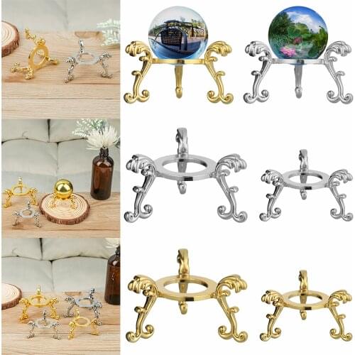 Metal Gold-plated Ball Stand Display Holder Rack Support Base For Soccer Volleyball Basketball Football Home Decor Accessories