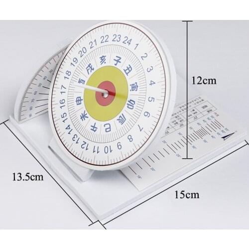 Sundial model ancient sunrise and timer clock time measuring instrument elementary school science teaching subjects