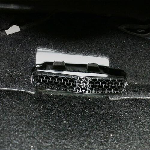 My Good Car Under Seat Floor Rear A/C Heater Air Conditioner Duct Vent Outlet Cover Sticker for Jeep Compass 2017 2018 Parts