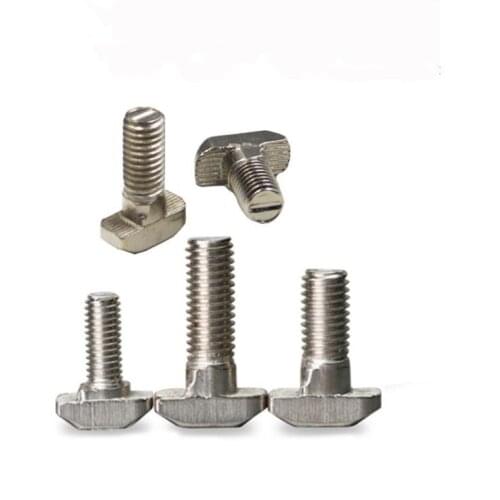 Link CNC European standard T-bolt aluminum profile screw 20 30 40 45 type M5 M6 M8