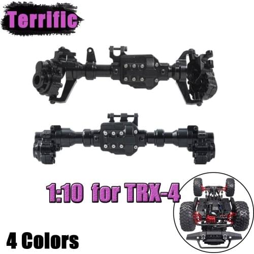 TRX4 Aluminum Portal Axle Housing for 1/10 RC Crawler Traxxas TRX-4 Defender Bronco G500 Chevrolet Metal Upgrade Parts