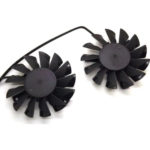 PLD08010S12HH 12V 0.35A 75mm Fan For MSI RADEON HD7970 3GB Twin FrozrIII Cooling Fan 4Pin