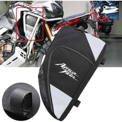 Waterproof Motorcycle Frame Crash Bars Repair Tool Placement Bag For Honda CRF1000L Africa Twin CRF1000L Adventure Sports