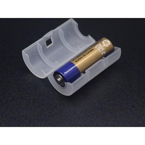 High Quality AA to C Size Battery Adapter Holder Case Converter Switcher Adapter Box Wholesale