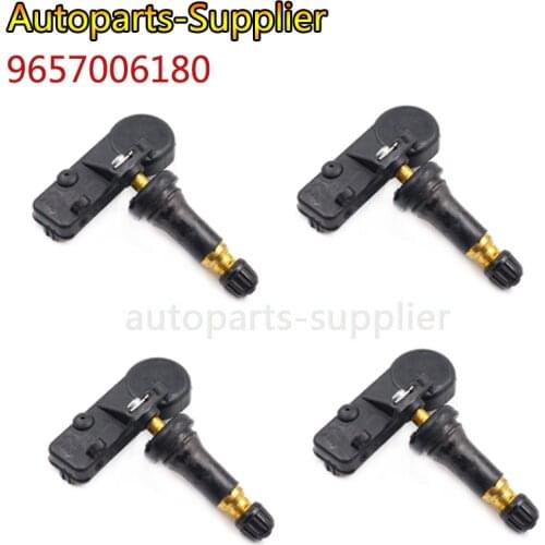 4pcs/lot 9657006180 965 700 618 Fit For Peugeot Citroen 433MHz TPMS Tire Pressure Sensor Monitor car accessories
