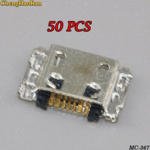 ChengHaoRan 50pcs micro mini USB charger Charging Port connector for Samsung GALAXY J1 J100 J110 J5 J500 J5008 J500F J7 J700