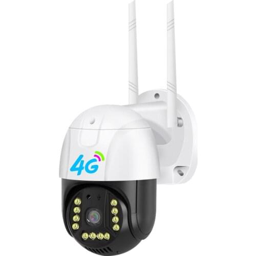 Factory OEM 3MP Starlight V380 Pro Outdoor Camera 4G Sim Card LTE Security 4G CCTV PTZ IP Camera