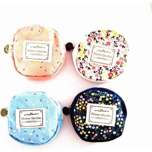 M078 Cute Cartoon Circular Nectar Coin Purse Wallet Card Bag Girl Women Student Gift Wholesale