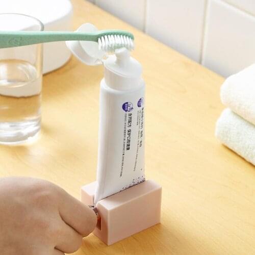 Multifunctional Toothpaste Tube Squeezer Plastic Tooth Paste Dispenser Support Dropshipping