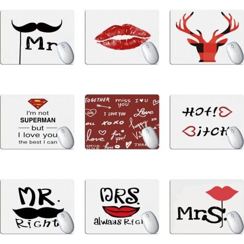 Cute Christmas Geometric Office Mouse Pad Student Computer Mouse Non-slip Notebook Pad Office Keyboard Protection Pad Table Mat