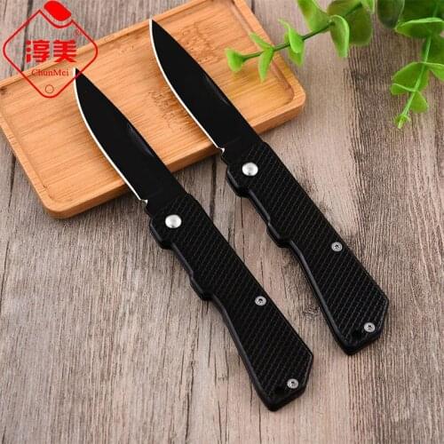 Model 8143 Outdoor Camping Folding Knife Multifunctional Mini Stainless Steel Pocket Knife Portable and Wild Survival Knifes