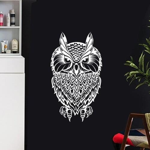 Owl Wall Sticker Decal Posters Vinyl Wall Art Decals Decoration Decal Decor Mural Owl Car Sticker Decal