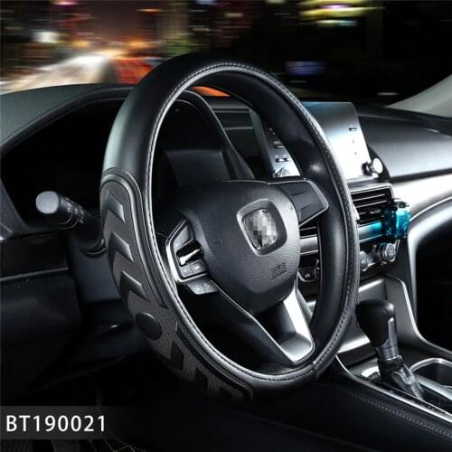 Sport Leather Car Steering Wheel Covers Case Auto Interior Accessories For Toyota Corolla Peugeot 206 Land Cruiser 100 Mercedes