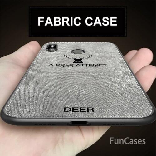 Fabric Case for Xiaomi Pocophone F1 Cases Silicon Edge Back Cover Case for Xiomi Xiaomi Mi Max 3 2 Mi 5 6 Mi 8 Phone Cases