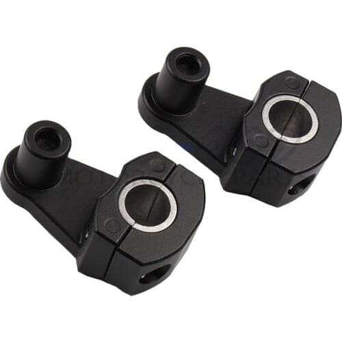 Universal 2 Inch Pivoting Motorcycle Handlebar Riser For 22mm/28mm Bars Clamp for Kawasaki BMW Ducati honda KTM Yamaha