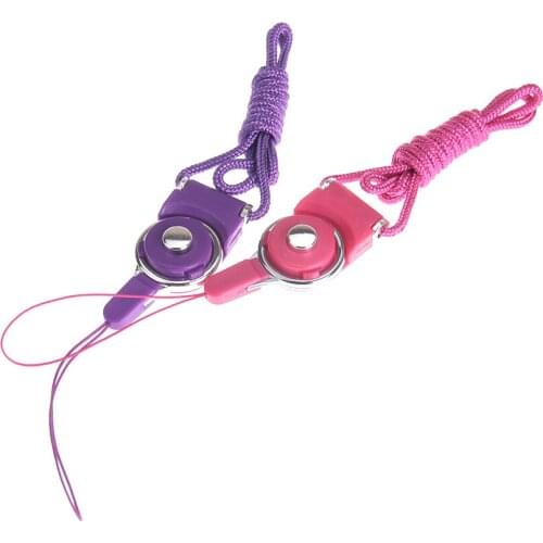 Mobile Phone Lanyard Korean Style Strap Universal MP3 Hange Rope on Neck Key Holder Ring Removeable Hanging Rope 500pcs/lot