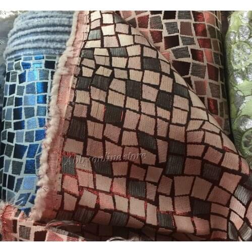 100*148cm Ripstop Jacquard Brocade Fabric for Spring and Autumn Jacket Dress Coat