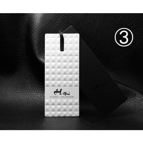 2019 new custom printed fashion hangtag/clothing hang tag/customized hang tags for clothing/bags DQ1