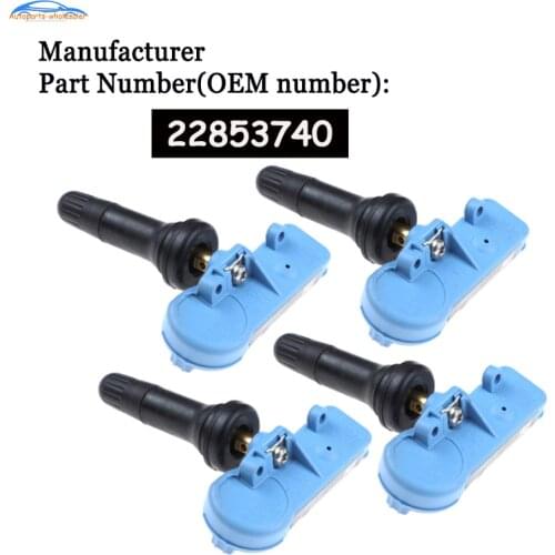 4 pcs/lot OEM 22853740 13581561 For Opel /Mokka /Antara /GMC/Chevy /Cadillac /Buick TPMS Tire Pressure Sensor Monitor Car 433MHZ