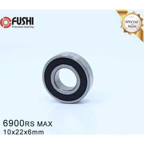 6900-2RSV MAX Bearing 10*22*6mm ( 1 PC ) Full Balls Bicycle Pivot Repair Parts 6900 2RS RSV Ball Bearings 6900-2RS