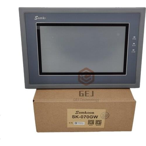 7 Inch SK-070GW Samkoon DC 24V 800*480 Resolution Touch Screen HMI