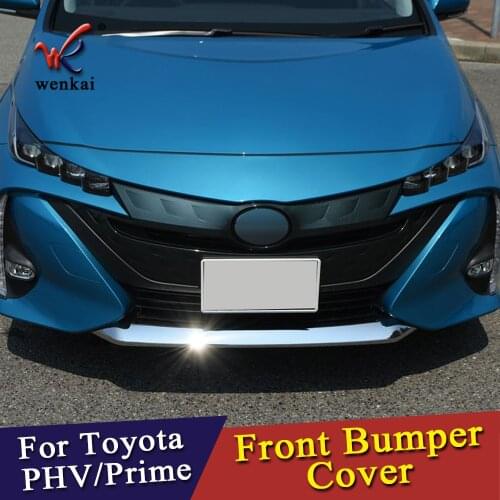 ABS CHROME FRONT GRILL GRILLE BUMPER COVER TRIM GARNISH ACCESSORIES FIT FOR TOYOTA PRIUS PHV 2017 201