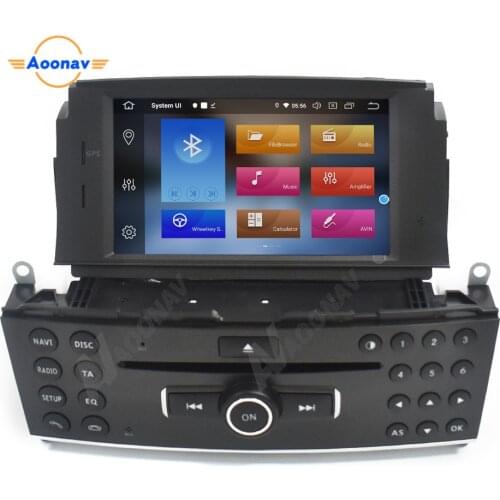 2din Android 10.0 Car Radio multimedia player For Mercedes Benz C200 C180 W204 2007-2010 car stereo autoradio auto audio