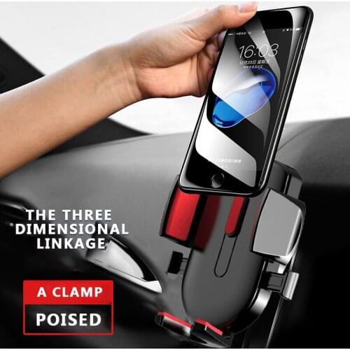 Sucker Car Phone Holder Mobile Support For iPhone 12 11 Pro Xiaomi HUAWEI Phone Holder Stand in Car No Magnetic GPS Mount