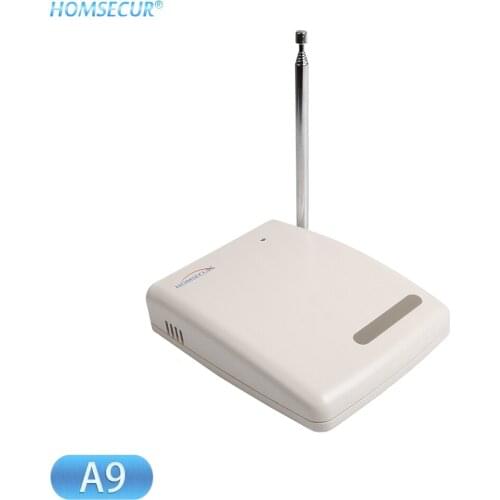 HOMSECUR 433MHz Wireless Signal Repeater A9 for Home Security Alarm System