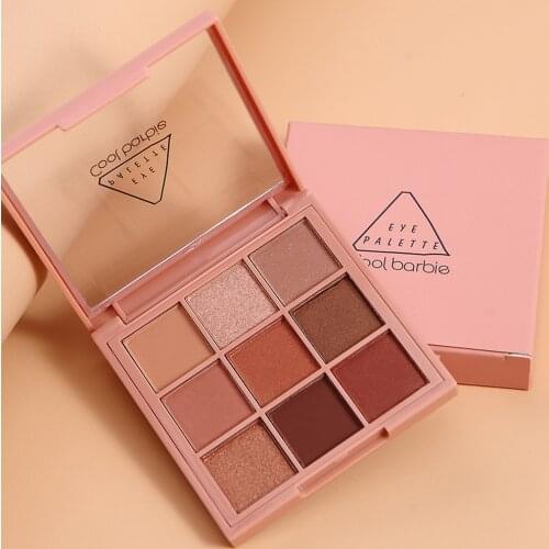 Coolbarbie high quality eye shadow shimmer matte eye shadow