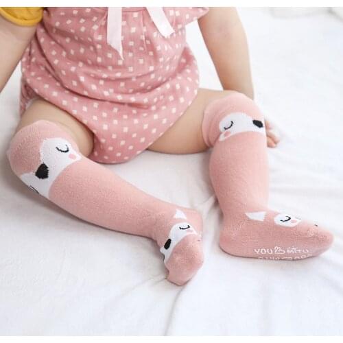 1 pair girl stockings boy baby kids children winter leg warmer toddler knee dancing long Tights ballet Golf rubber anti slip
