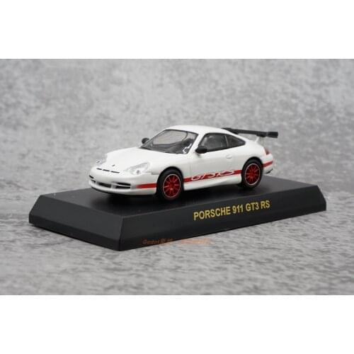 Kyosho 1/64 Porsche 911 GT3 RS Diecast Collection of Simulation Alloy Car Model Children Toys