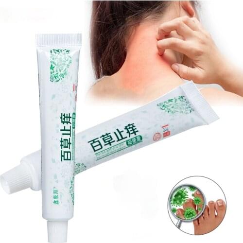 2Pcs Anti-Itch Psoriasis Cream Antipruritic Bacteriostasis Eczema Dermatitis Oil Anti-Inflammatory Pruritus Eczematoid Oinitment