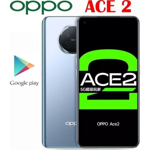 New Official OPPO Reno ACE 2 5G Moible Phone Snapdragon 865 6.55inch OLED 90HZ Screen NFC 65W SuperVOOC 2.0 40W AirVOOC 10W OTG