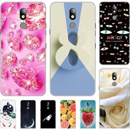 Cartoon Case For LG K40 LM-X420 LG K12+ LG K12 Plus X4 2019 5.7" Cover Soft Silicone Phone Case Coque Flower Back Shell