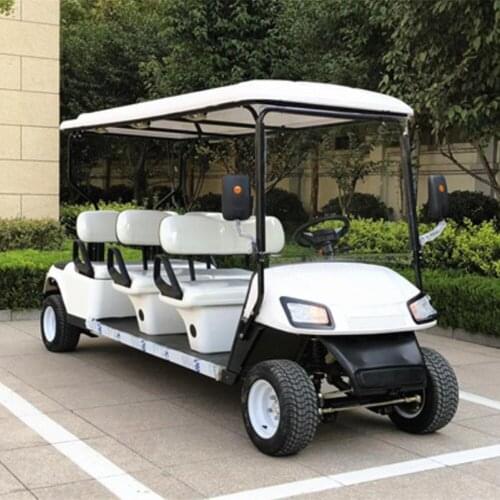 2021 New 6-Seater Electric Golf Cart Customized High-End Real Estate Club Reception/Tour Sightseeing Car