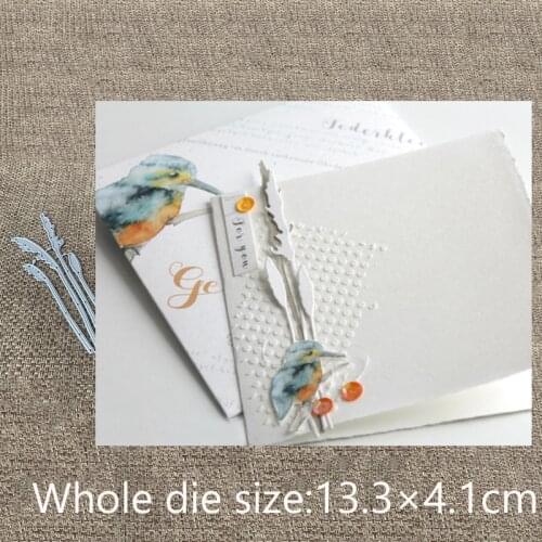 New Design Craft Metal Cutting Die cut dies 4pcs grass decoration scrapbook Album Paper Card Craft Embossing die cuts