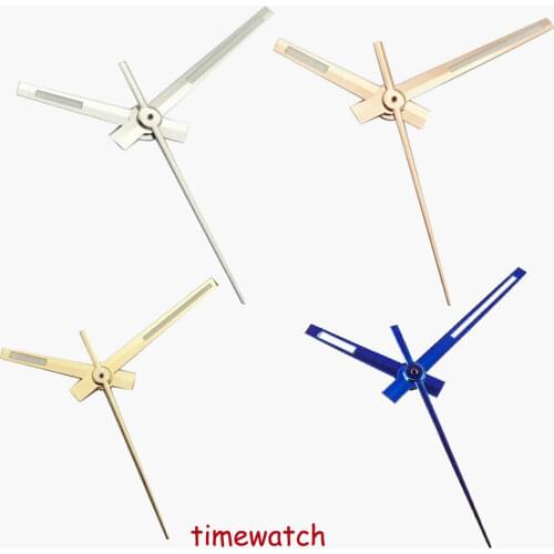 Luminous Watch Hands Parts Fit For Miyota8215 821A NH35A NH36A 7s26 4r15 Automatic Movement Green Lume Golden Silver 4 models