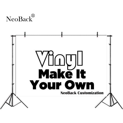 NeoBack Thin Vinyl Thin Vinyl Polyester Custom Size Image Photo Backdrops Studio Photo Indoor Photographic Backgrounds CUS1