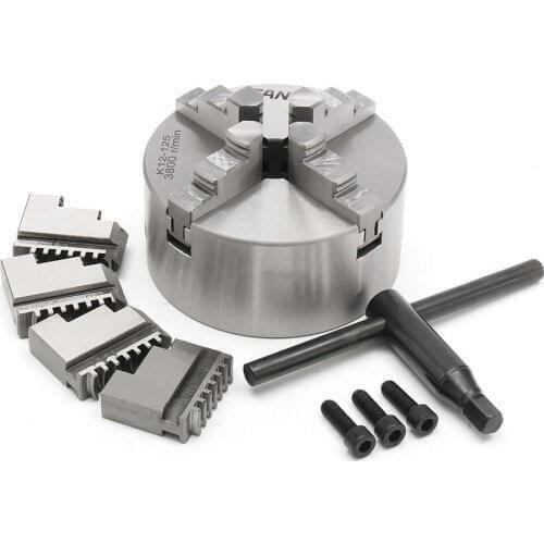 SAN OU K12-125 High Accuracy 4-jaw self-centering chuck For Mechanical Lathe For Drilling Milling Machine