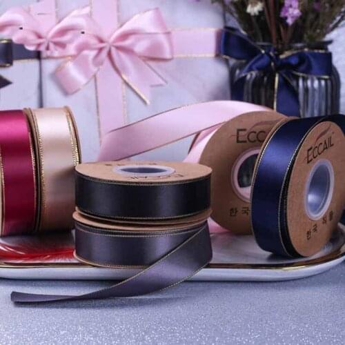 10 yards/lot 25mm Gift box accessories Ribbon cake glitter silver grosgrain satin ribbons gift packaging DIY handmade materials