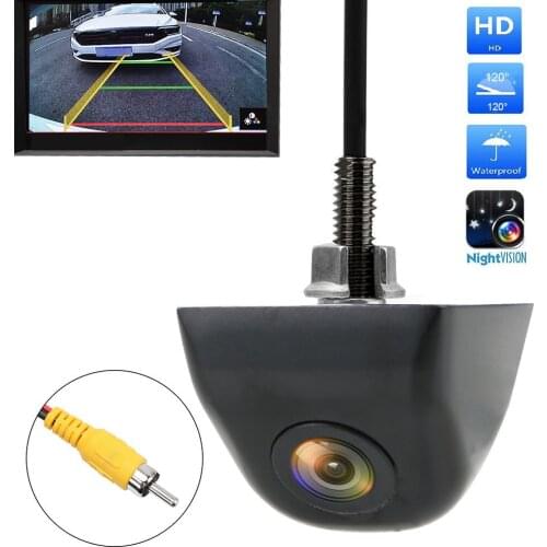 170 Degree Wide Angle Car Reverse Rear View Camera Waterproof Auto Backup Camera HD Color Image Video Night Vision Universal