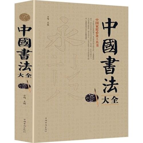 Chinese Basic Writing Book Chinese traditional character book for beginners Encyclopedia of Chinese Calligraphy with famous work