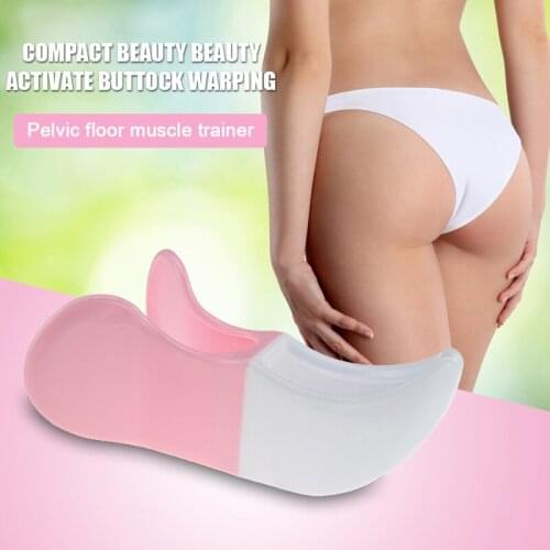Home Fitness Equipment Women Pink Fitness Hip Trainer Pelvic Floor Muscle Massager Buttock Hip Trainer For Lifting Up Buttock
