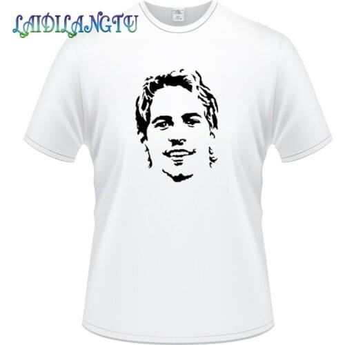 Classic Art Rip Paul Walker Fast and Passion Drift Funny Gift Birthday Men T Shirt Print Cotton Short Sleeve T-Shirt