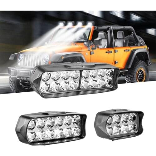 Motorcycle Headlight Bulbs for Motorcycle Off Road Tractor Truck Boat ATV Motorcycle Headlight 8 12 16 led Motor working lamp